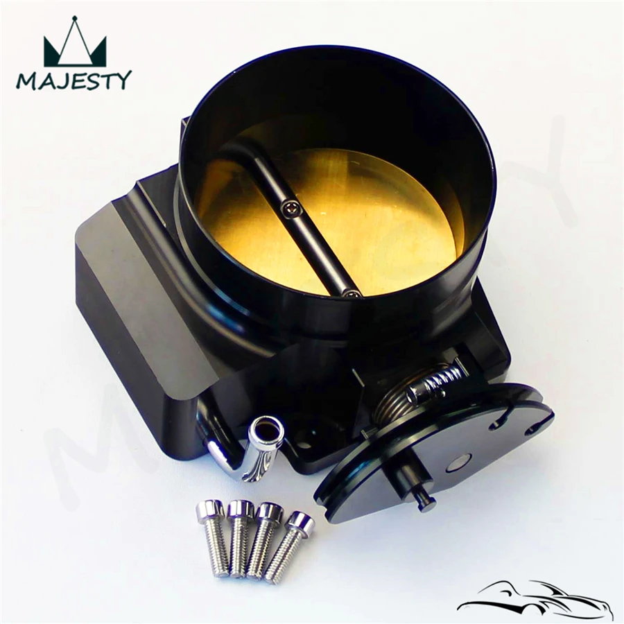 Kyostar 92mm Black Throttle Body GM Gen III Ls1 Ls2 Ls3 Ls6 Ls7 Sx Ls 4 CNC Bolt Cable