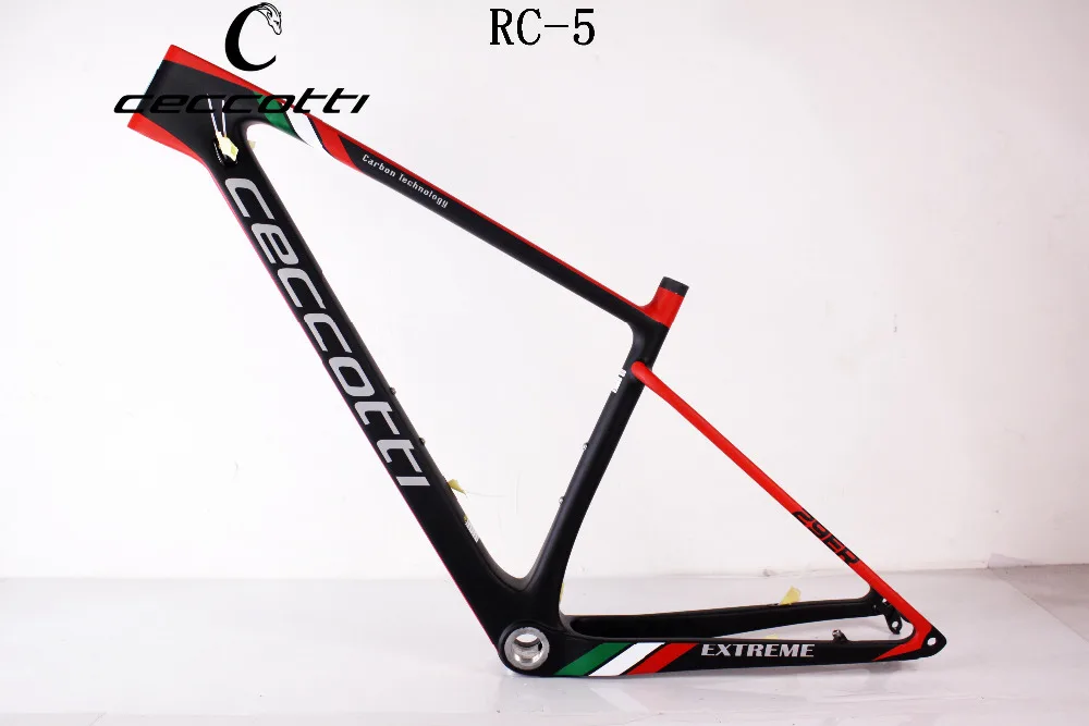 JERF05 углерода велосипед рама 29er RC-05 углеродистый горный велосипед t1000 UD BSA/BB30 CECCOTTI углеродный велосипед