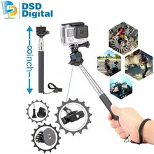 SAQN for Gopro accessories kit Floating bobber Mount for go pro hero 5 4 3+3 session xiaomi yi 2 action camera eken h9 sjcam 12F