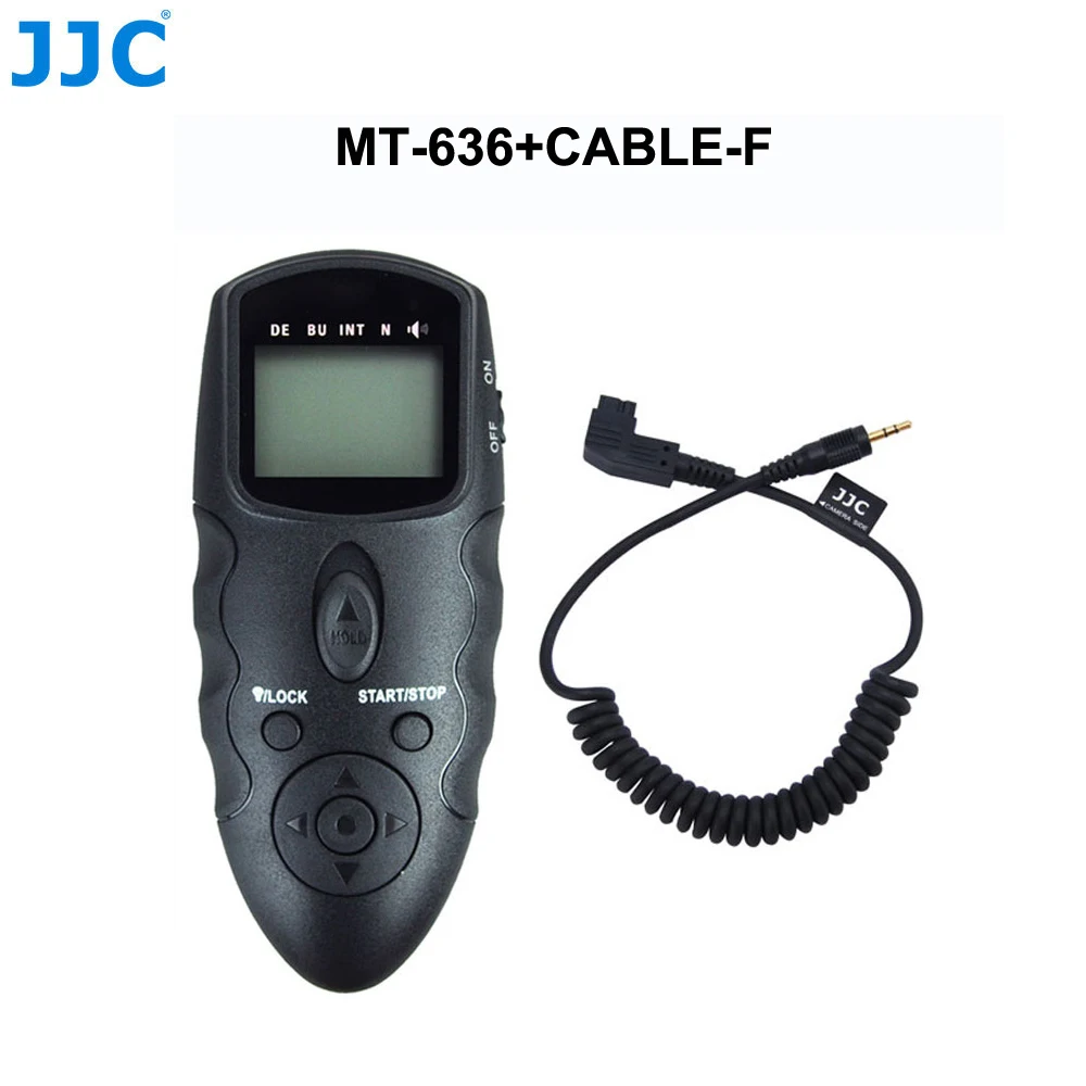 JJC DSLR IR Infrared Timer Remote for SONY with Remote Interface and IR Receiver A58 NEX-3NL A7/ A7R/ A7S/ A3000 /A5000 - Цвет: CABLE-F
