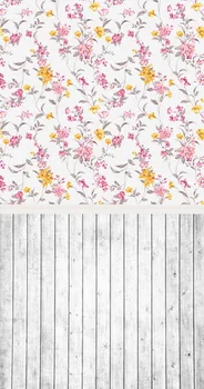 

5X10ft Thin Vinyl photography background Customize flower Pattern Backdrop Digital Printing Background for photo Studio F1253