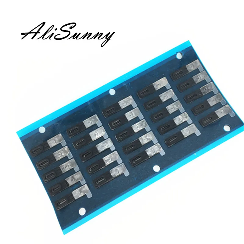 

AliSunny 100pcs Earpiece Speaker Mesh for iPhone 6 6S Plus 5S Anti Dust Adhesive Sticker Receiver Net Double Ear Tape