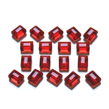 

Multi Colors rectangle crystal beads 8x6mm AAA glass spacer Square loose beads DIY jewelry making