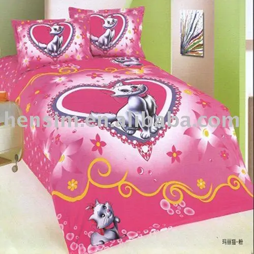 Wholesale & OEM The Aristocats Movie children bedding set &cotton