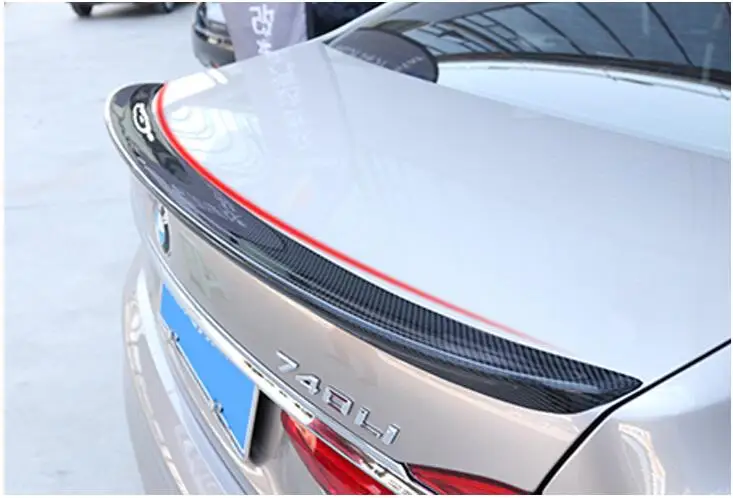 

Carbon Fiber CAR REAR WING TRUNK LIP SPOILER FOR BMW G11 G12 7 Series 740i Sedan 2016 2017 2018 2019 BY EMS