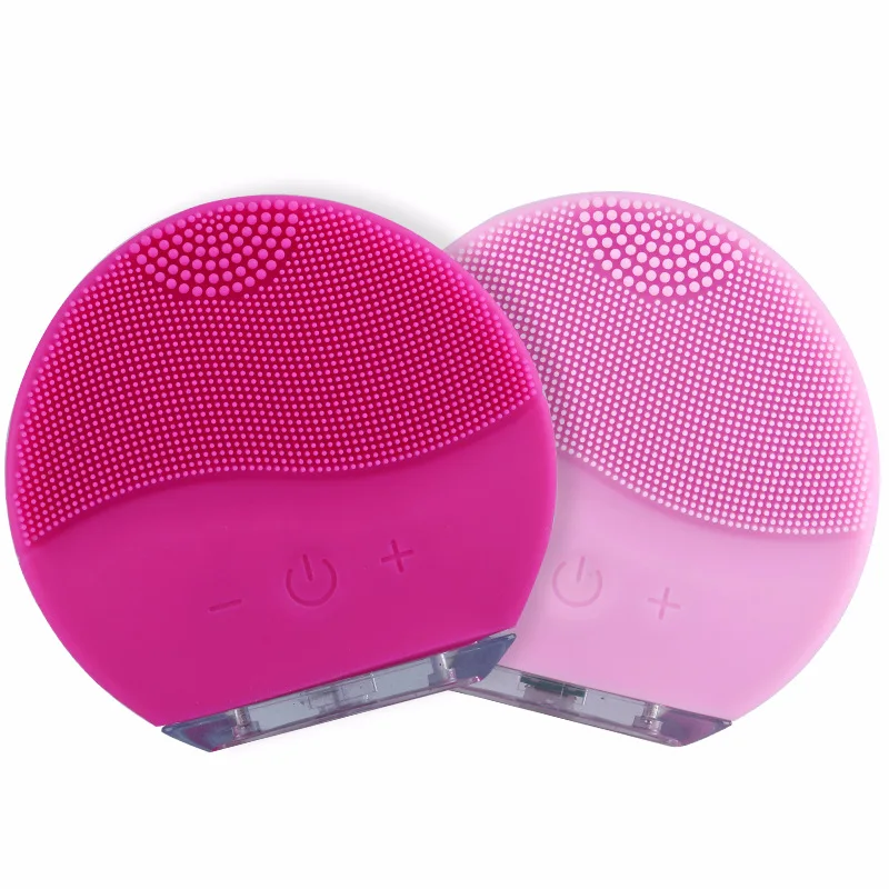 Silicone Electric Face Cleanser Face Pore Cleansing Silicone Brush