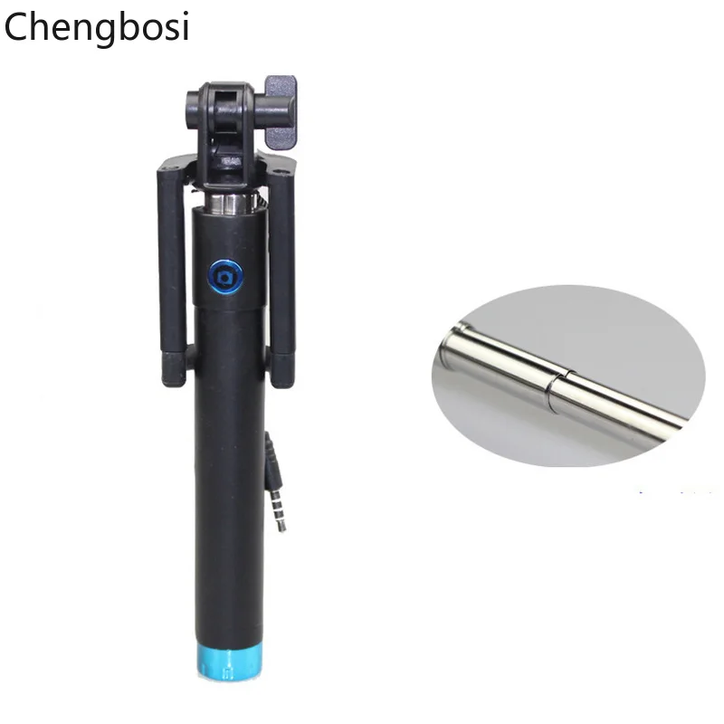Mini Foldable Self Stick Tripod Monopod Wired Selfie Stick Cable Extendable Built-in Shutter Stick For iPhone Samsung Smartphone Mini Foldable Self Stick Tripod Monopod Wired Selfie Stick Cable Extendable Built-in Shutter Stick For iPhone Samsung Smartphone