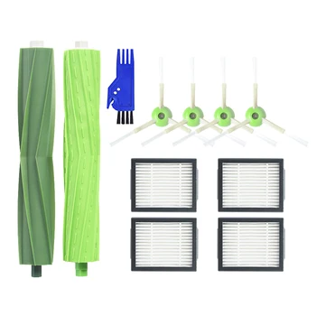 

1 Set Roller Brush + 4 Side Brush + 4 HEPA Filter for iRobot Roomba i7 i7+ i7 Plus E5 E6 E7 Robot Vacuum Cleaner Spare Parts