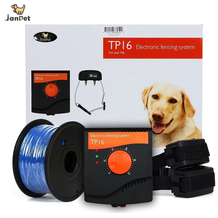 Figuur Latijns Speciaal JanPet Oplaadbare Elektrische Omheining voor 2 Honden Elektronische Kraag  Huisdier Hek Hond Ondergrondse hekwerk|wireless fence|electric fencefence  system - AliExpress