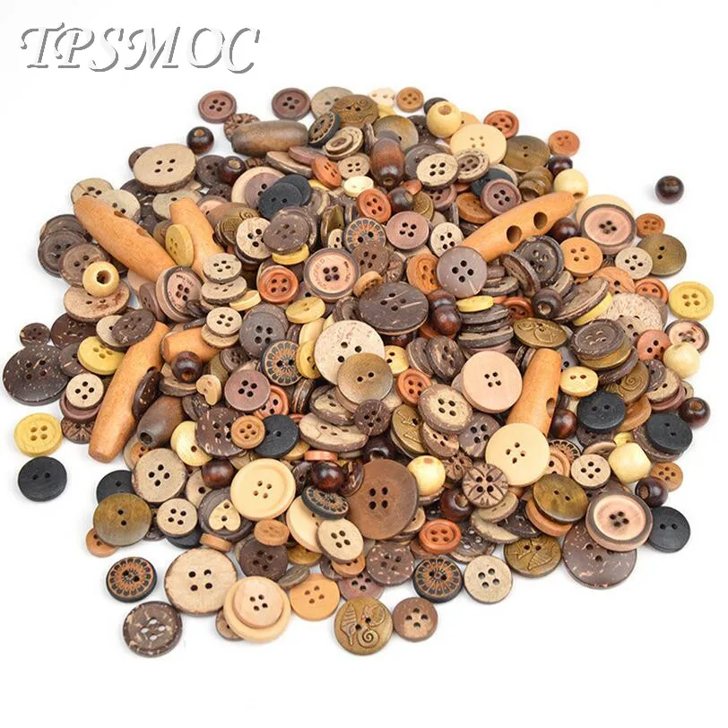

TPSMOC 50g Resin Button Mix Size Sewing Buttons Crafts DIY Scrapbooking Children's clothes Buttons