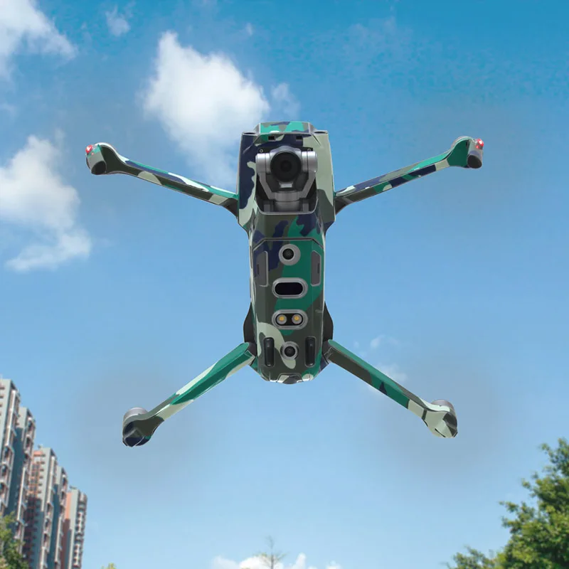Camouflage drone body  Remote Control  battery Stickers camo skin  for dji mavic 2 pro zoom drone Accessories 1 (3)
