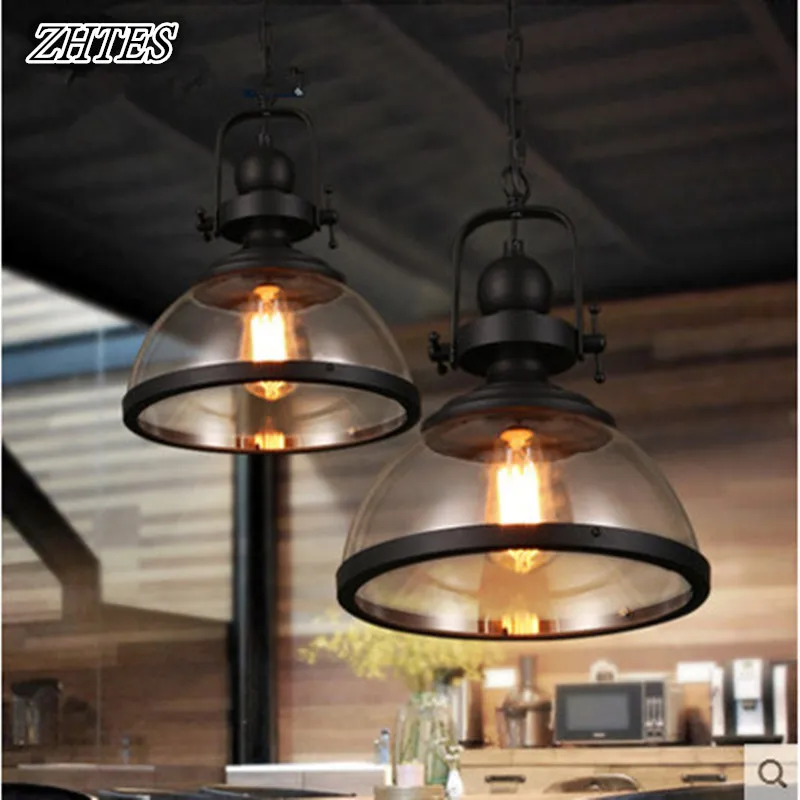 

Retro Chandelier Nordic Restaurant Cafe Bar Personality Creative Arts Glass Chandelier