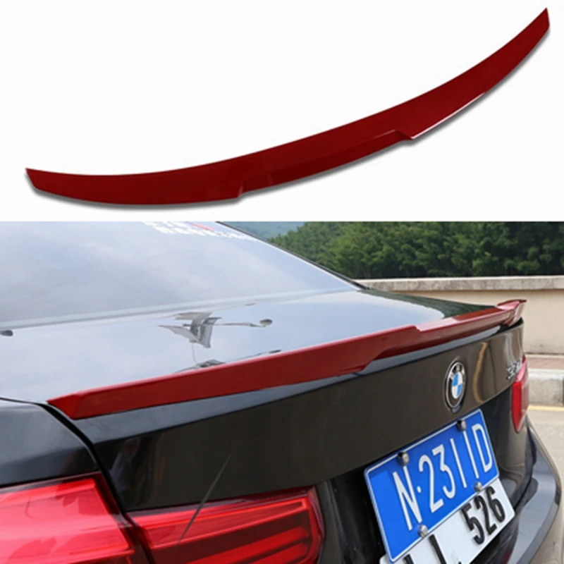 3 серии F30 M4 Стиль ABS пластик задний спойлер крыло для BMW F80 M3 2012 + 320i 325i 328i 335i