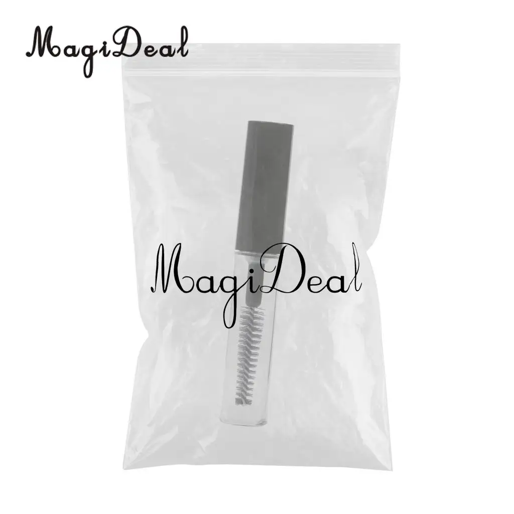 MagiDeal 4ML Plastic Empty Mascara Eyelash Growth Bottle Lip Gloss Liquid Tube Clear High Quanlity