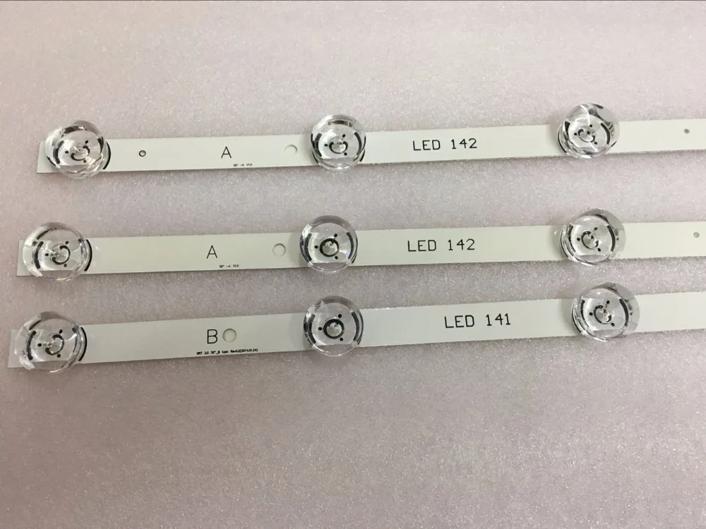 

LED TV Illumination Part Replacement For LG 32LF5800-ZA 32LF565B-SE 32LF570V LED Bar Backlight Strip Line Ruler DRT3.0 32 A B