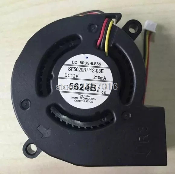Новый и оригинальный SF5020RH12 01E 02E 04E 12В 210mA Центробежный Вентилятор проектора