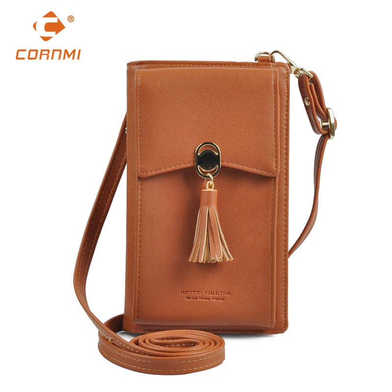 

Multi-Wallet Phone pruse For iPhone wallet Case Universal Wallet Cover Case For Samsung Cell Phone Pouch Shell CORNMI