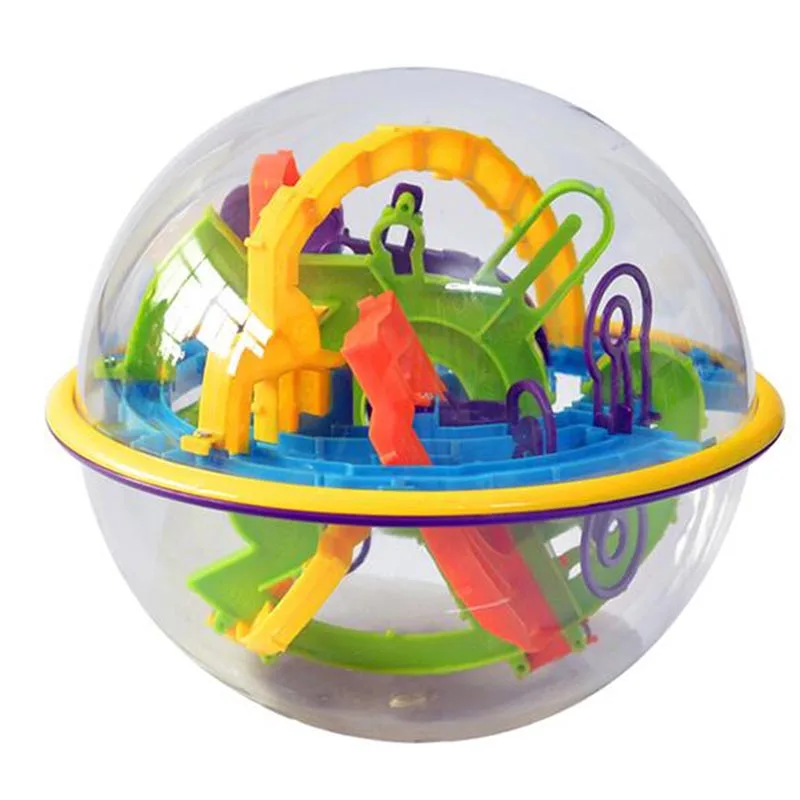 

158 Steps Smart 3D Maze Ball School Intelligence Competition Games Tools Magical Intellect Balance Logic Ability Puzzle Ball Toy