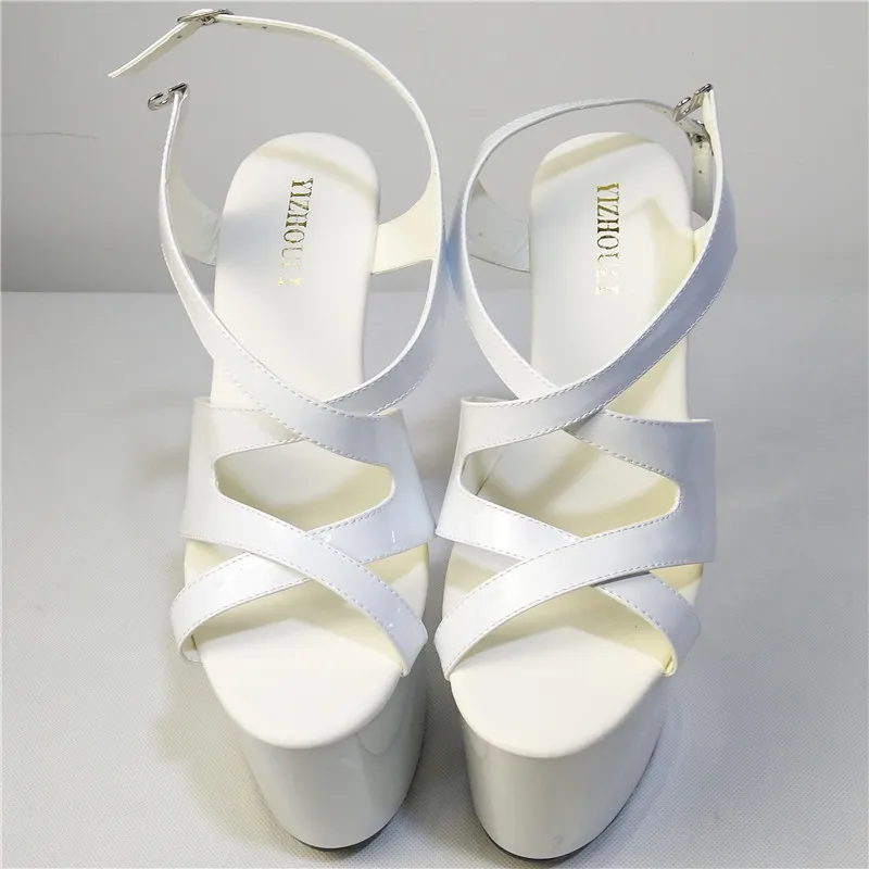 Brand Sexy Ultra 20CM High Heel Sandals Women's High Heel Platform Shoes,Pole Dance/Model/Dance Shoes