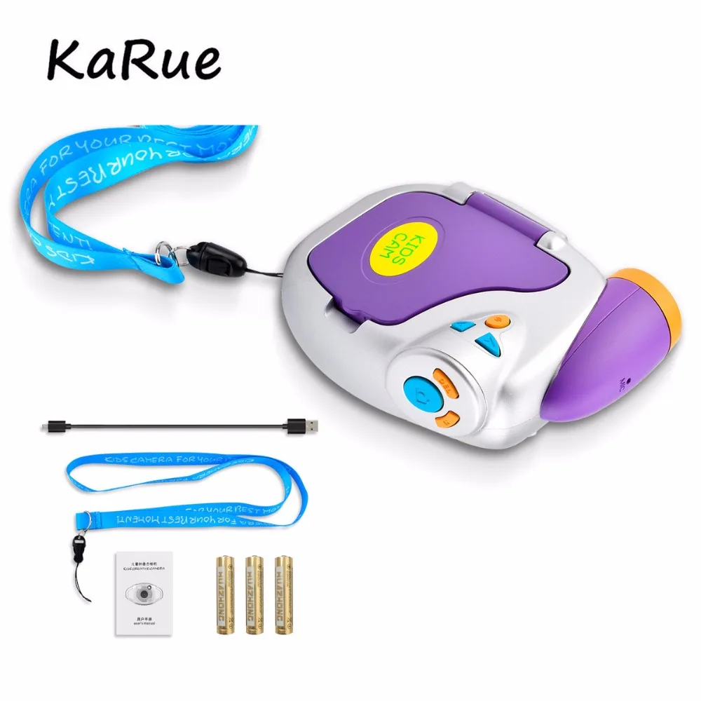 

KaRue Mini Digital Camera 1.4 Inch 5MP Kids Digital Camera High-definition Child Camcorder Camera Support Video Recording