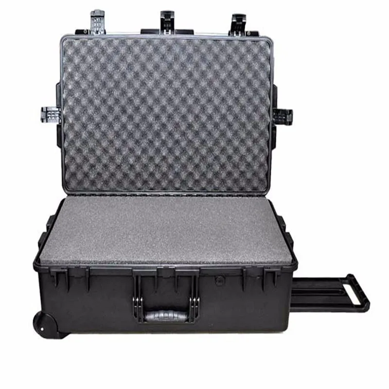 

Tricases factory OEM/ODM IP67 hard plastic large suitcase trolley tool case with foam M2950