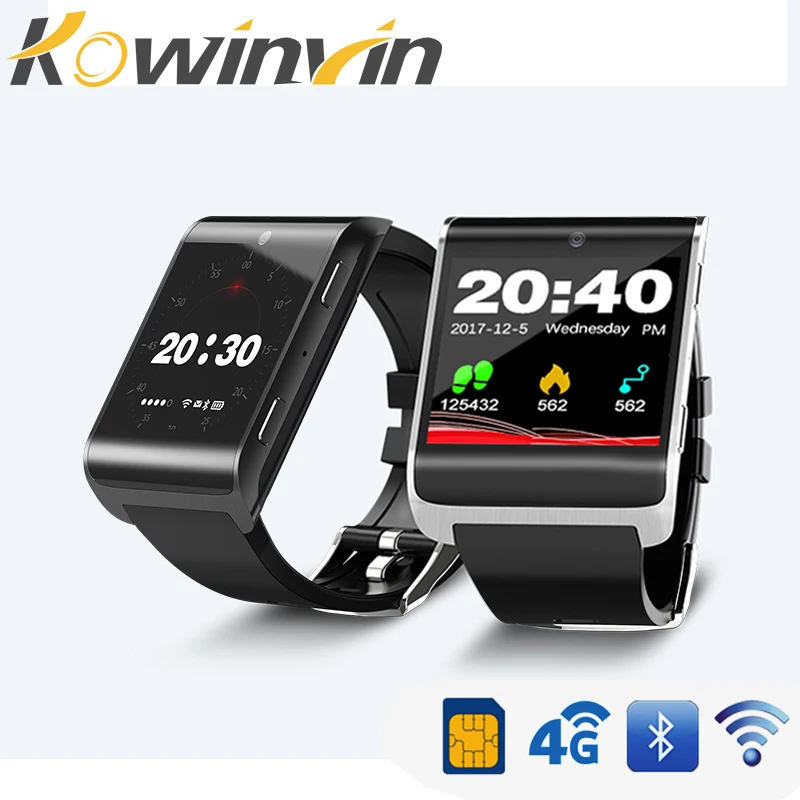 

DMG4 4G Men Bluetooth Smartwatch Phone 1G RAM 16G ROM GPS WiFi Heart Rate Remote camera music Multisport Wristwatch