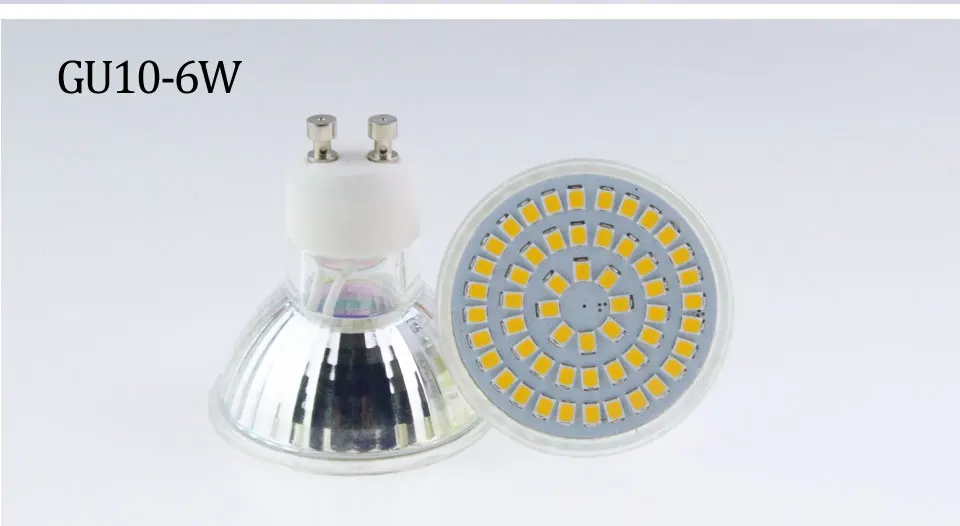 SMD2835 GU10 Led Bulb Lamp 220V 4W 6W 8W E27 MR16 36 54 72 LEDs Ampoule Spotlight (11)