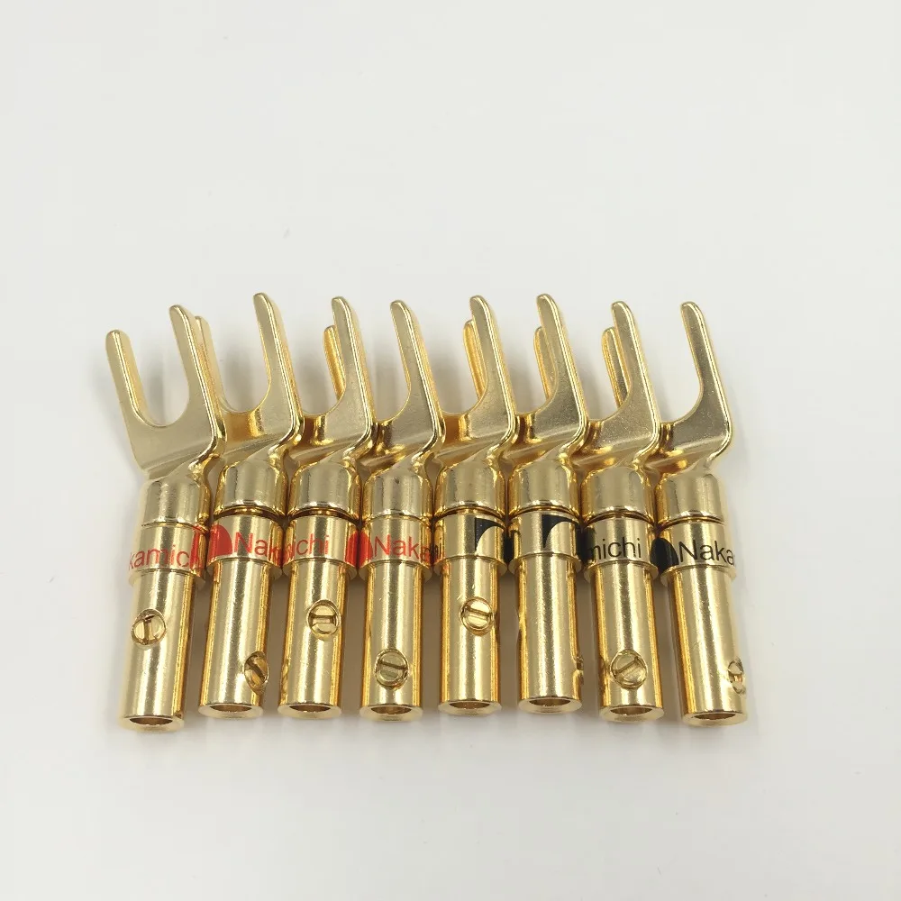 4pcs Free Shipping Nakamichi Brass Gold Plated And Silver Plated Y