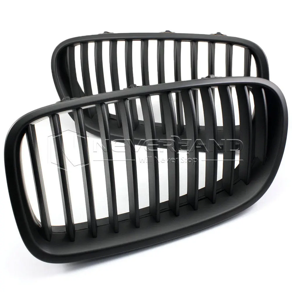New Auto Car Grills Matt Black For BMW F10 F11 F18 5 Series M5 Saloon