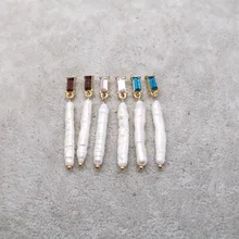 Элегантный милый жемчужный с простым дизайном серьги-гвоздики