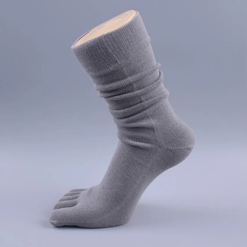 

Loose Comfort 80% Combed Cotton Socks Men Professional Long Toe Socks High Quality Assurance 2 Pairs/Lot Fit 42-45/26-28cm