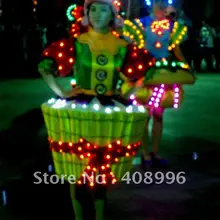 LED световой платье для производительности/карнавал платье/Light-Up костюмы/парк развлечений серии 03