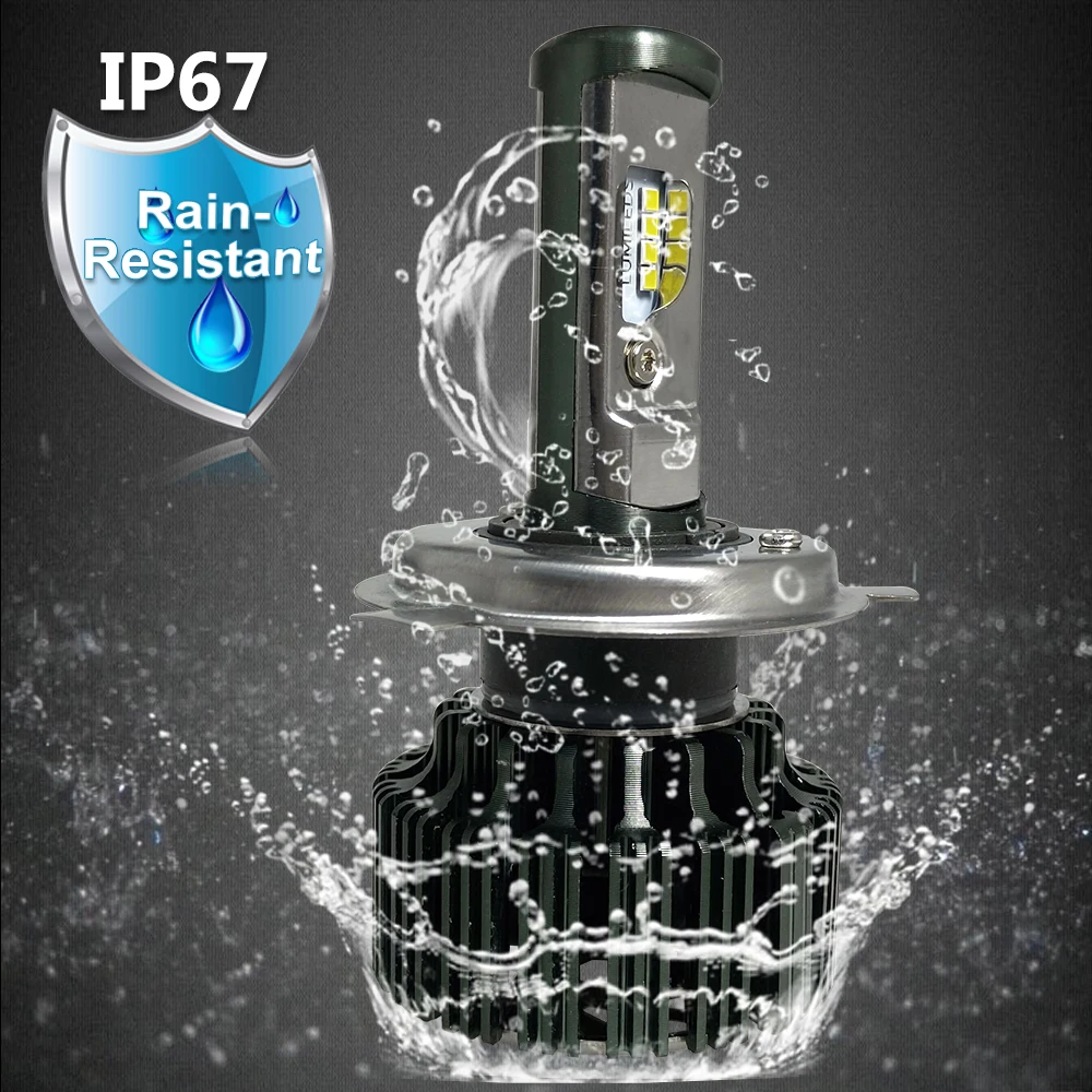 CNSUNNYLIGHT H7 H4 H13 9005 HB3 9006 HB4 H1 H3 880 881 H8 Car Bulbs Led Headlight Kit 6000K CSP Chips Auto H11 Fog Lamps with Fan (9)