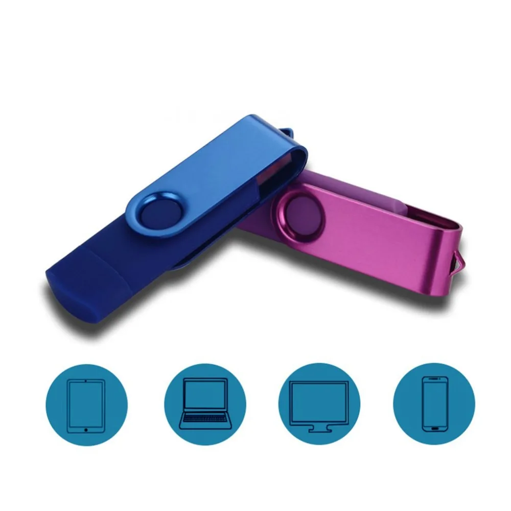 2 в 1 OTG USB флеш накопитель 256 ГБ 3 0 u диск карта памяти карамельных цветов Поддержка