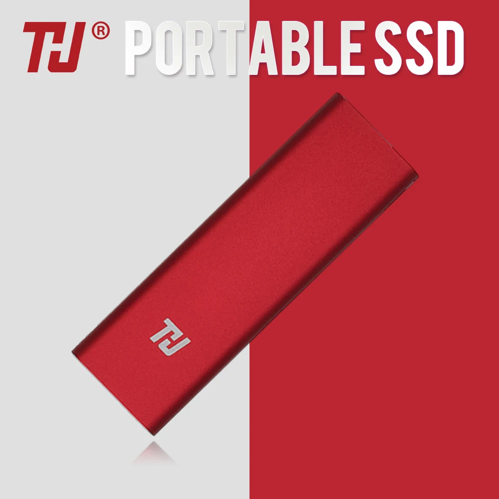 THU мини внешний SSD 128 ГБ паспорт Твердотельный накопитель 256 512 ТБ портативный USB3.1