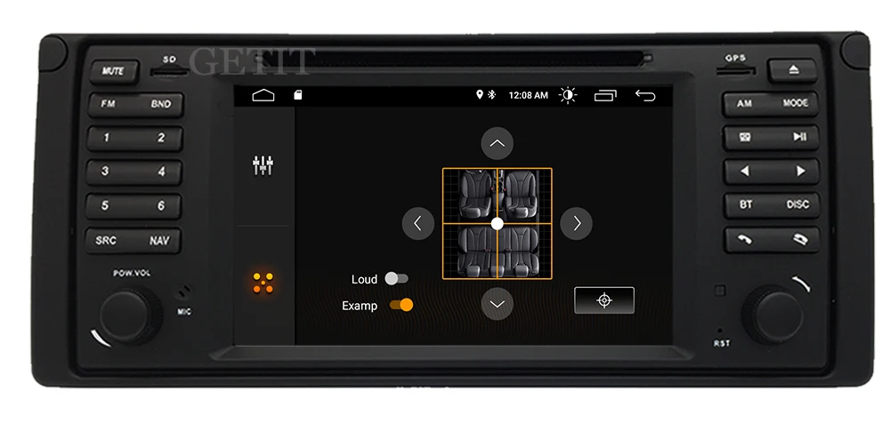 Excellent Original UI 1 din Android 9.0 Car DVD player for bmw E38 E39 With GPS Bluetooth Radio Steering wheel control Free Camera map 26
