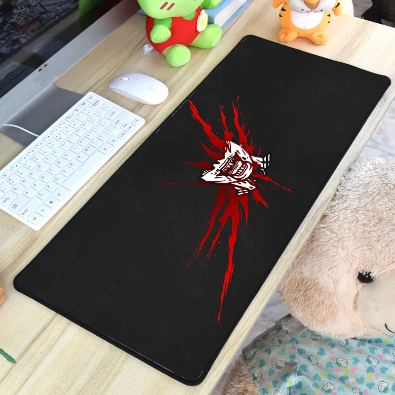 

Cool XXL Big Black Color Tablet Pc Gamer Gaming Mousepad Mat Dead By Daylight Hot Game Pattern Logo Printed Locked Edge