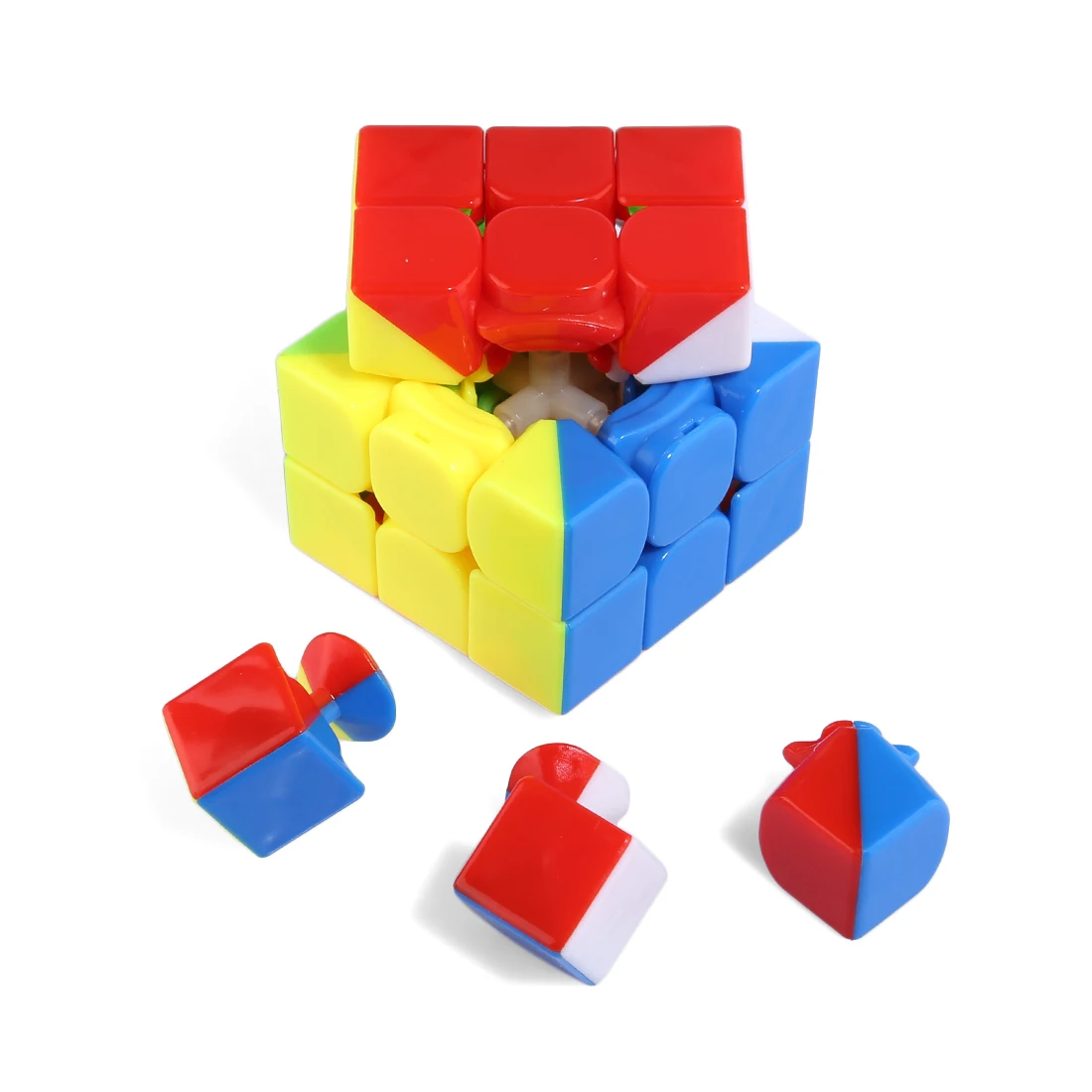 Призрак рука Феникс матч специальный 3x3x3 волшебный куб головоломка игрушка(обновленная версия)-красочный