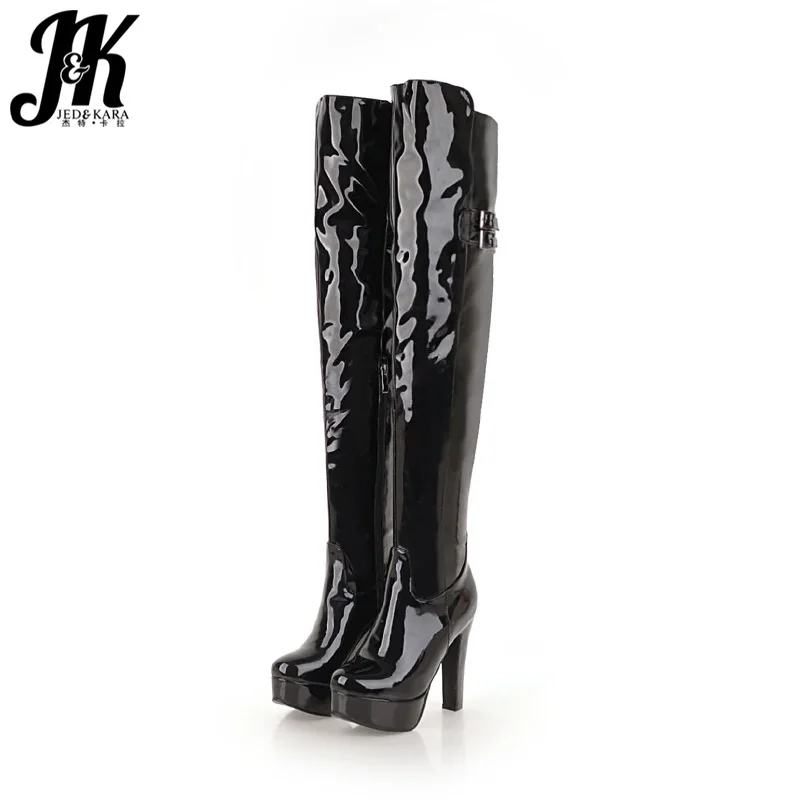 Aliexpress.com : Buy JK Over The Knee Women Boots Pu