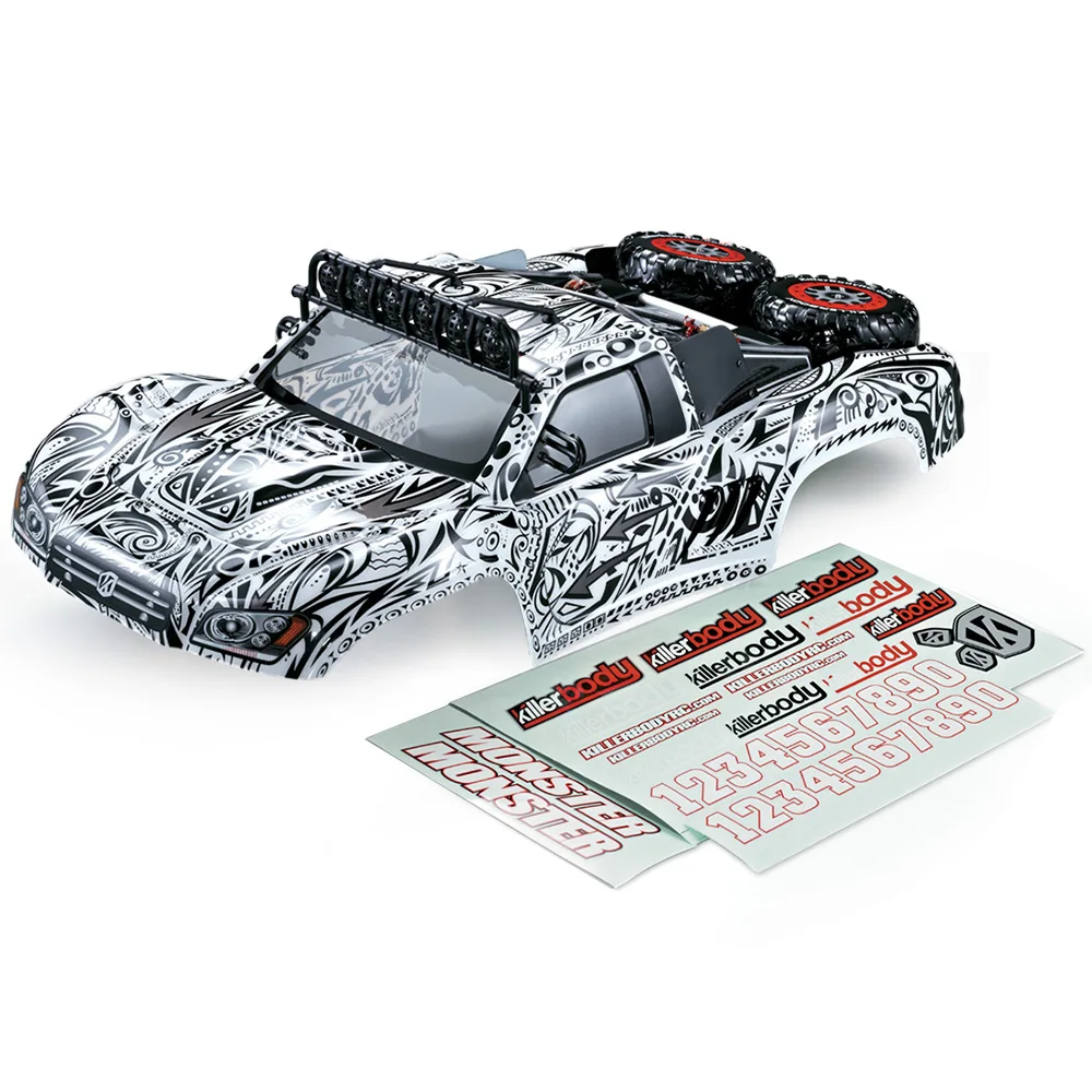 327mm Short Course Truck RC Car Body Shell Frame for 110 Traxxas HPI AE Drifting Racing Car DIY Car Parts (4)
