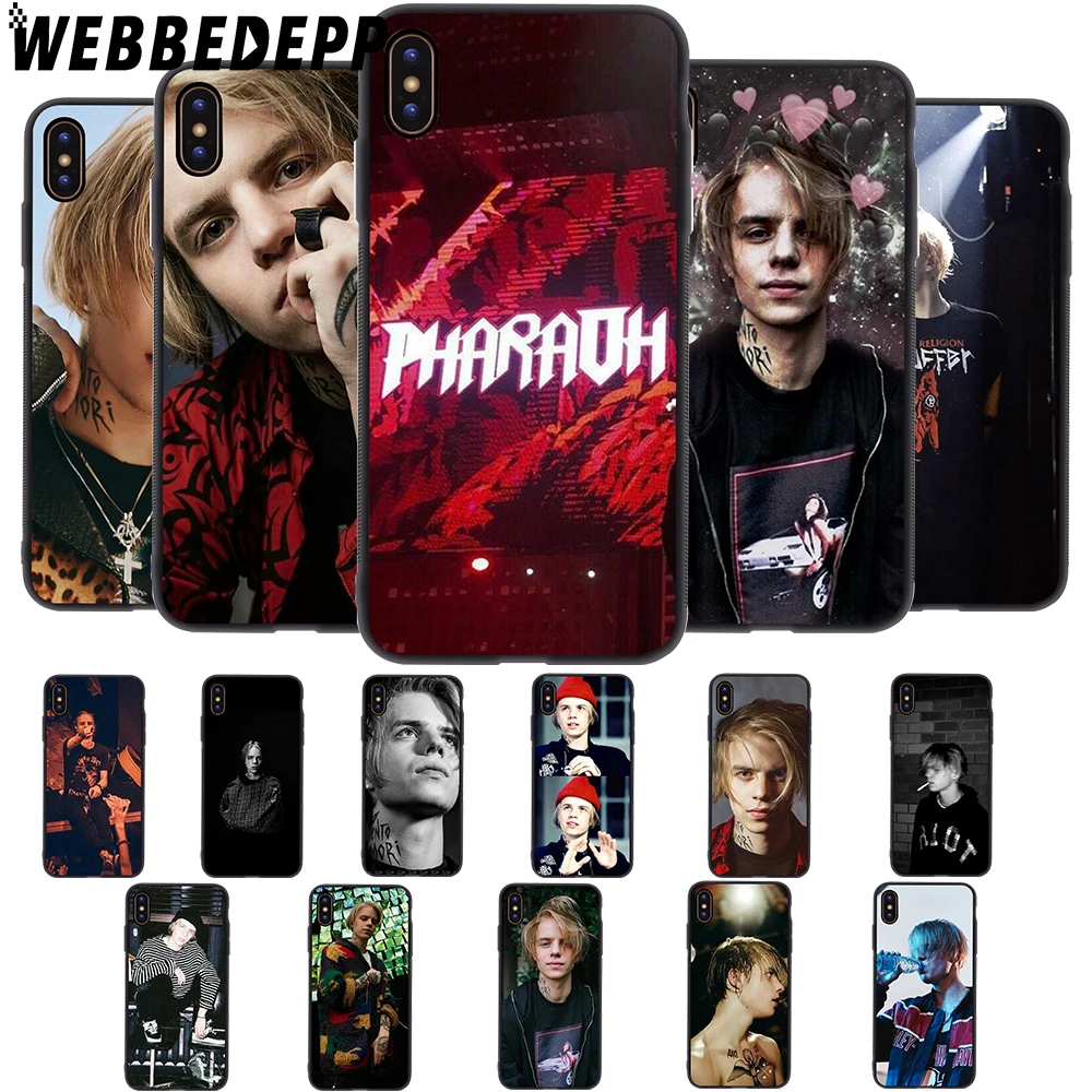 

WEBBEDEPP Russia rapper Pharaoh Soft Case for iPhone 5 5S 6 6S 7 8 Plus X XS 11 Pro MAX XR Cover
