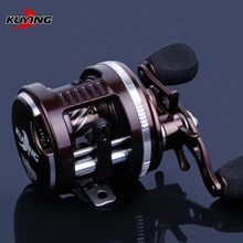 KUYING Tornado Left Right Handed Lure Bait Casting Fishing Reel Vessel 5 3 1 Drum Wheel