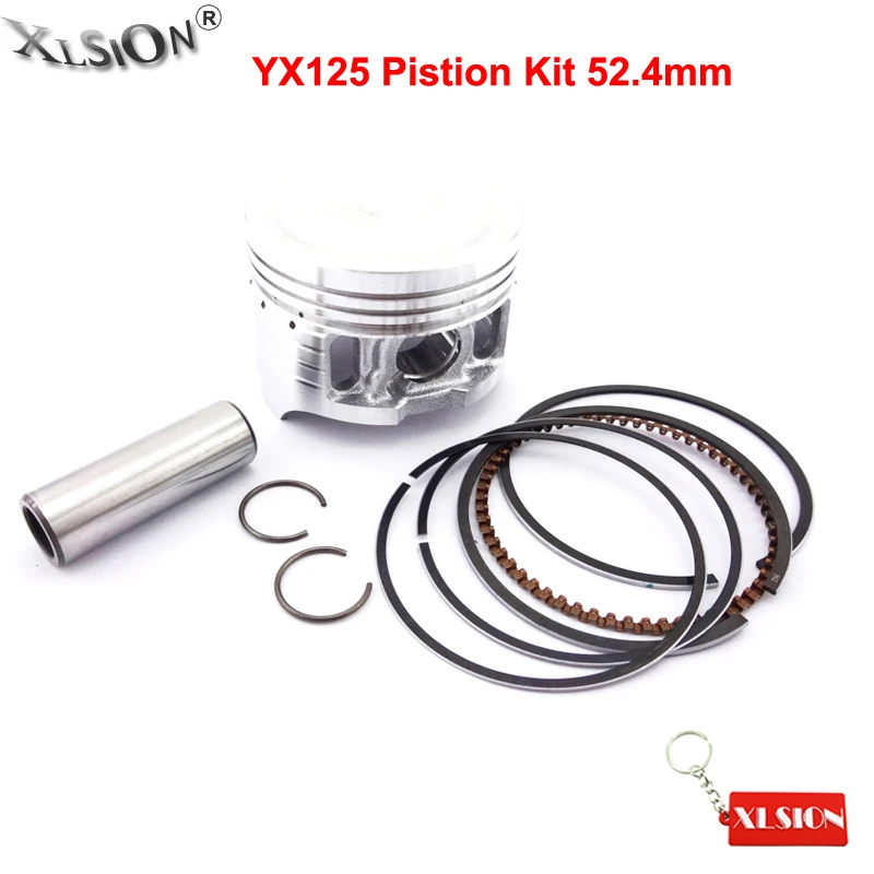

XLSION 52.4mm YX125 Moteur Piston Kit For Chinese YX 125cc 153FMI Engine Apollo Small MX 125 YCF Pit Dirt Bike