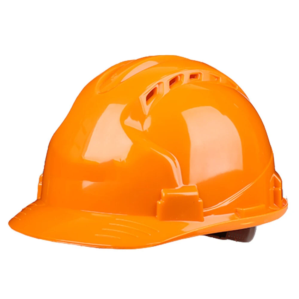 Work Safety Helmet Cap ABS Industrial Breathable Adjustable Worker Hard