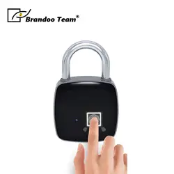 USB Перезаряжаемые Smart Key Fingerprint Lock IP65 Водонепроницаемый Anti-Theft замок безопасности двери Чемодан замок для чемодана, бесплатная доставка