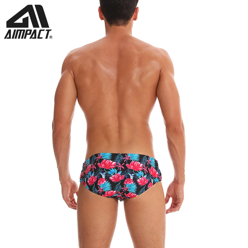 AIMPACT мужские трусы бикини сексуальные цветные красные цветочные шорты для плавания с низкой посадкой шорты для серфинга купальник модные