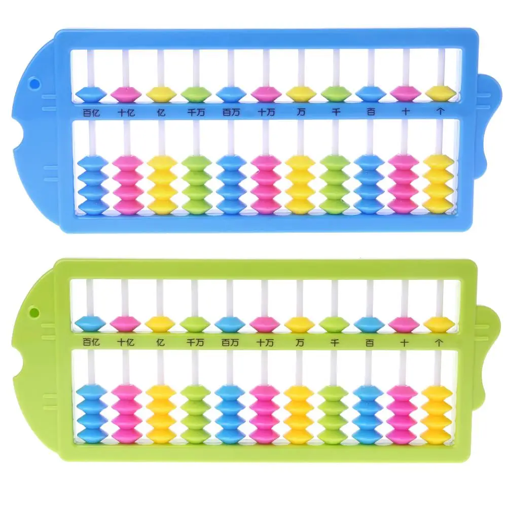 

Chinese Abacus Arithmetic Soroban Maths Calculating Tools Kids Educational Toys