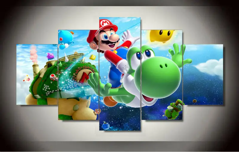 2016 Fallout Wall Art Cartoon Group Oil Painting S...