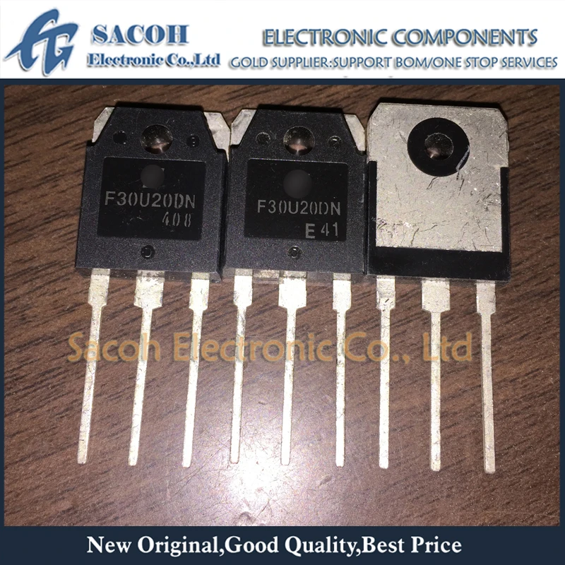 New Original 10PCS/Lot FFA30U20DN F30U20DN or FFA30U40DN F30U40DN TO-3P 30A 200V Ultrafast Recovery Diode digital optical cable