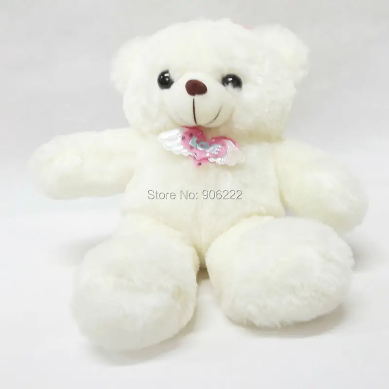 

34CM LED Light Teddy Bear Girl Toys Stuffed Animals Fluffy Bear Dolls